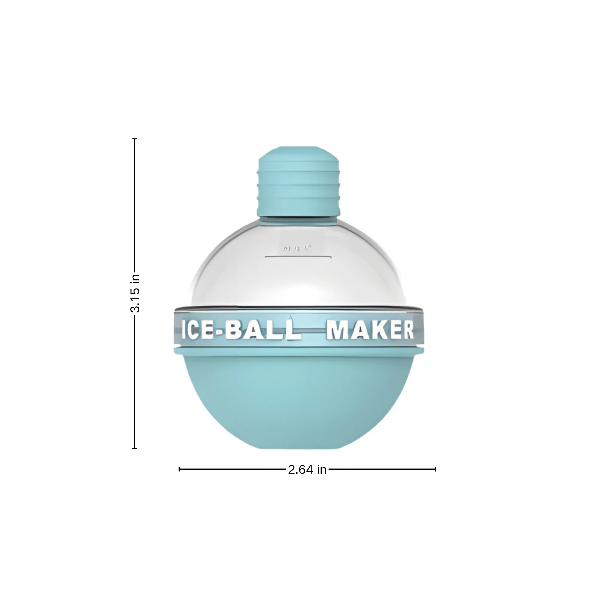 Silicone Light Bulb Ice Ball Mold 4
