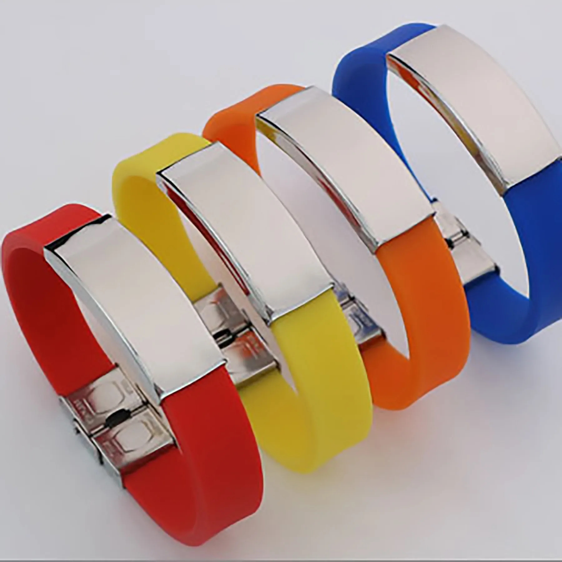 Stainless Steel Personalized Engraved Bracelet 6