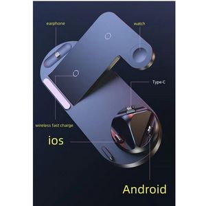 15W 6 In 1 Foldable Wireless Charger 8