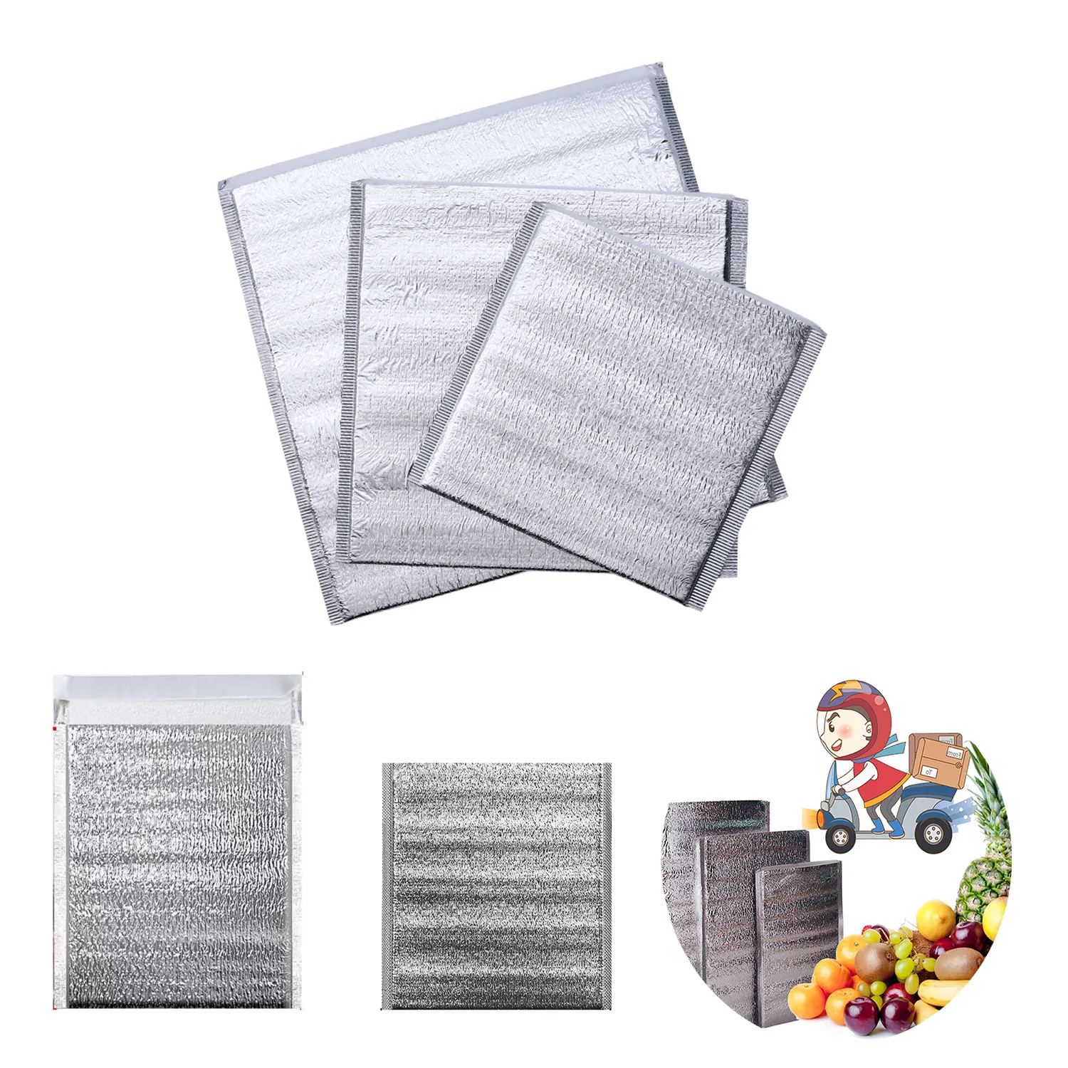 Disposable Aluminum Foil Thermal Insulation Bag 2