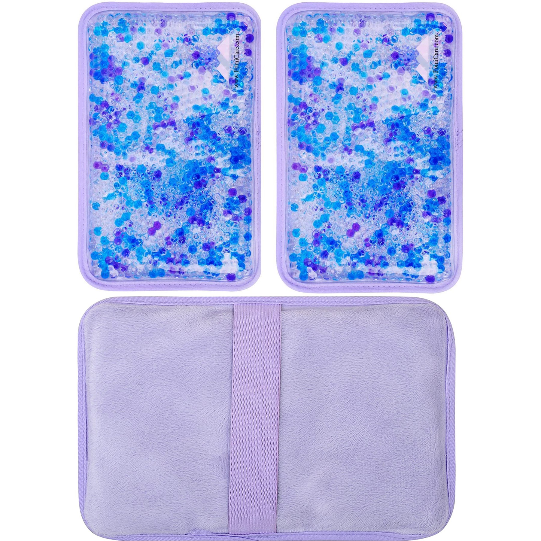 7.5" x 4.5" Hot and Cold Gel Bead Ice Pack 1
