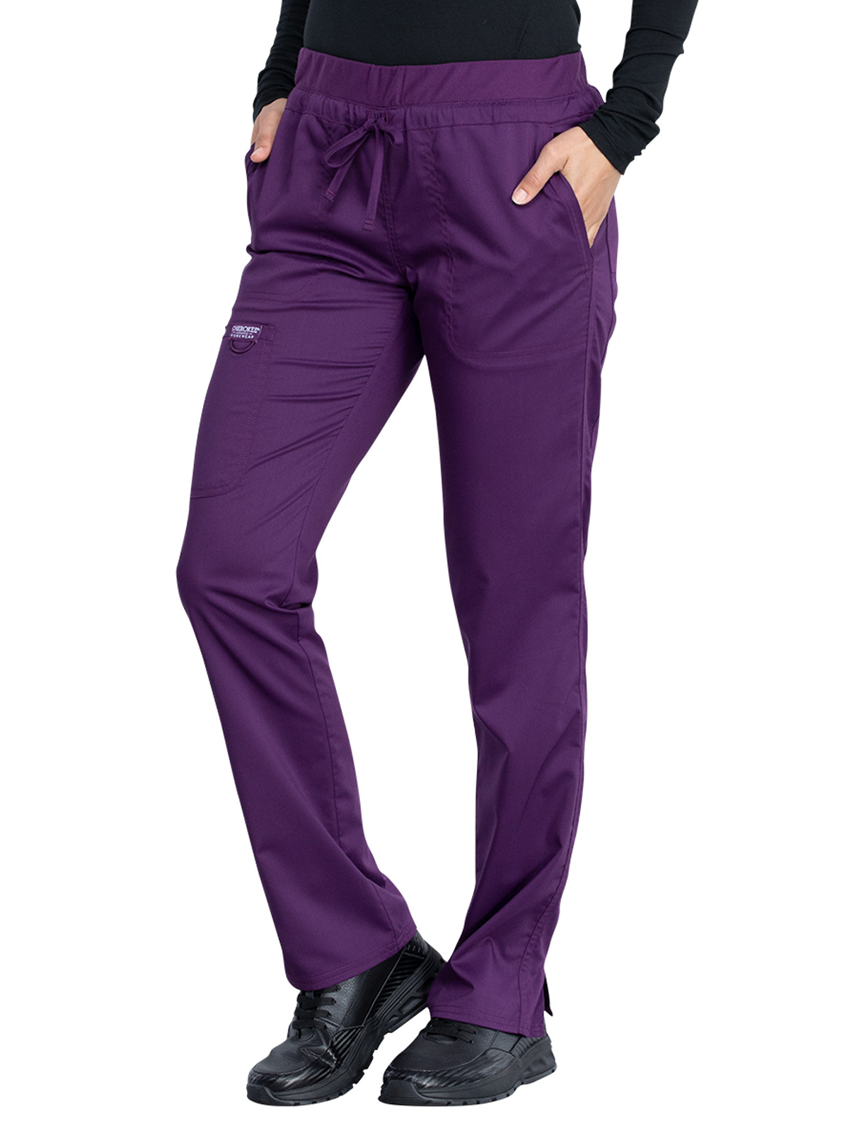Cherokee - Workwear Revolution - Women's 5-Pocket Tapered Leg Pant 2