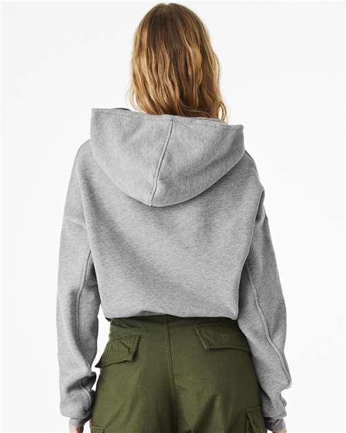 FWD Fashion Women's Sponge Fleece Cinched Bottom Hoodie