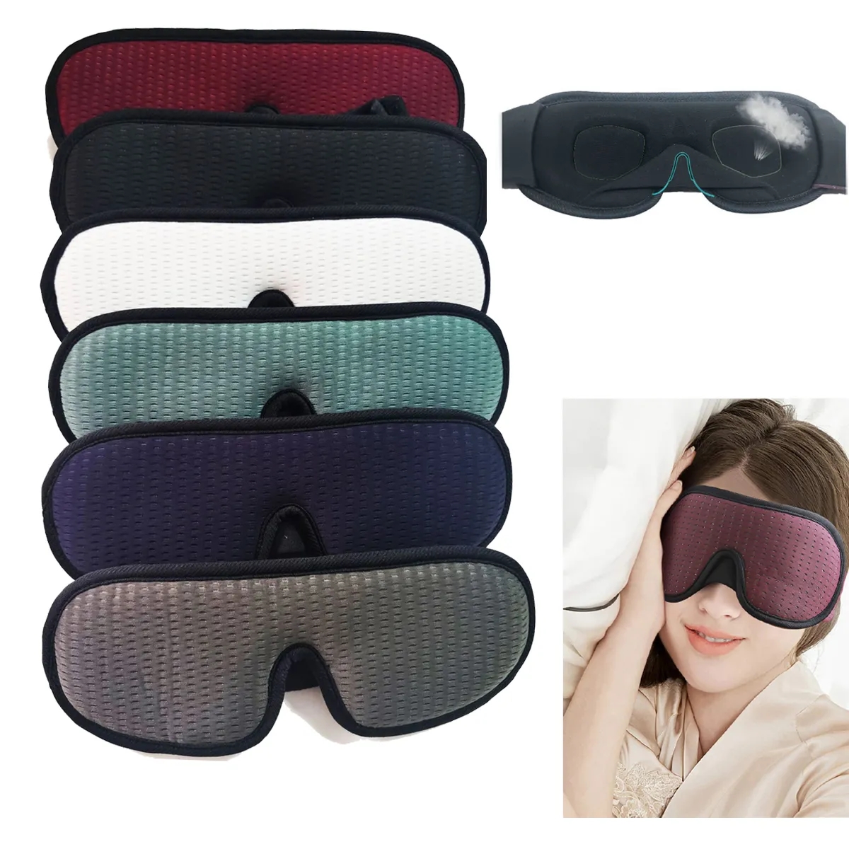 3D Sleeping Eye Mask Cover 3