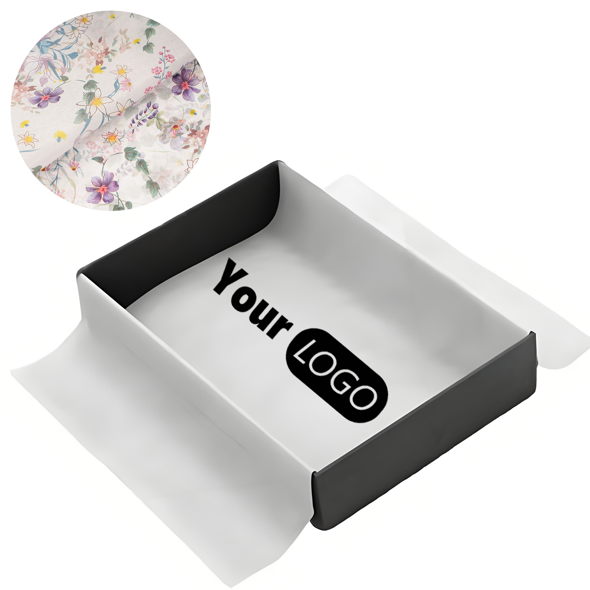Custom Designed Printed Tissue Paper for Packaging 40Gsm 6