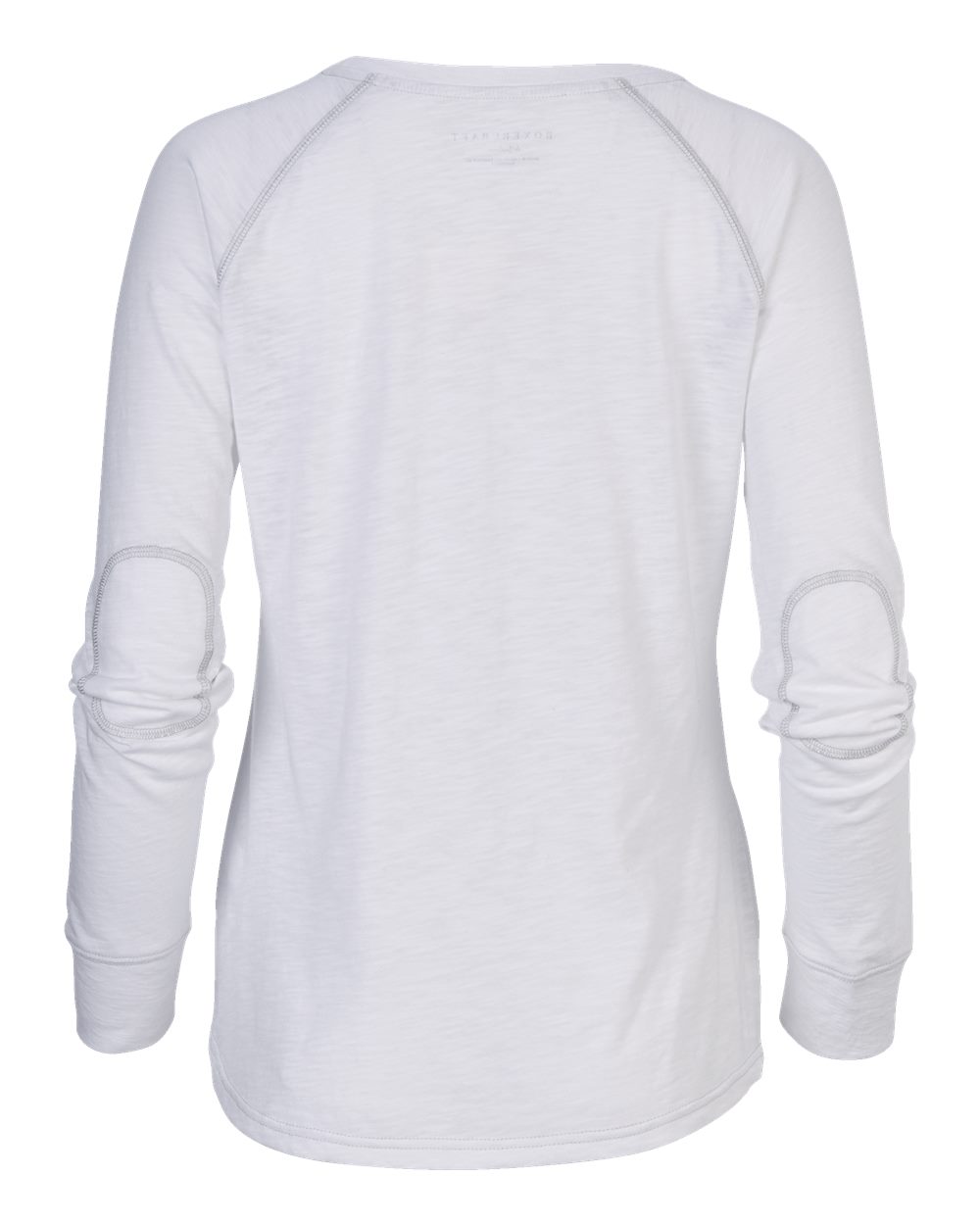 Women's Solid Preppy Patch Long Sleeve T-Shirt - BW3166 34