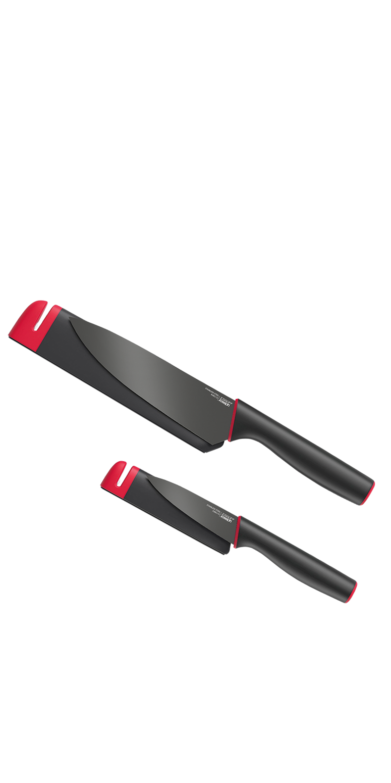 Joseph Joseph® Slice&Sharpen™ 2 Knives w/ Sheaths 5