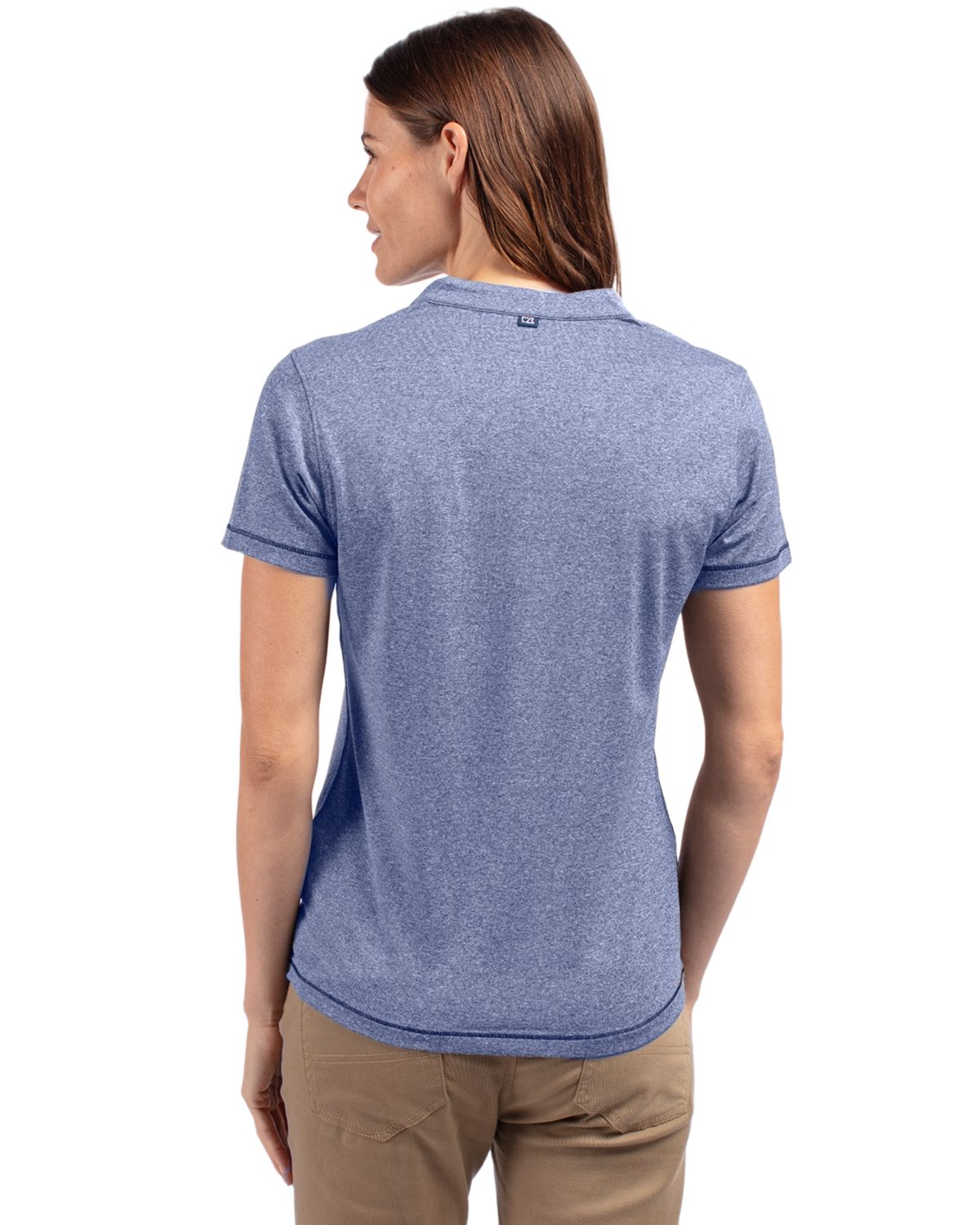 Cutter & Buck Forge Recycled Four-Way Stretch Heathered Womens Blade Top 77