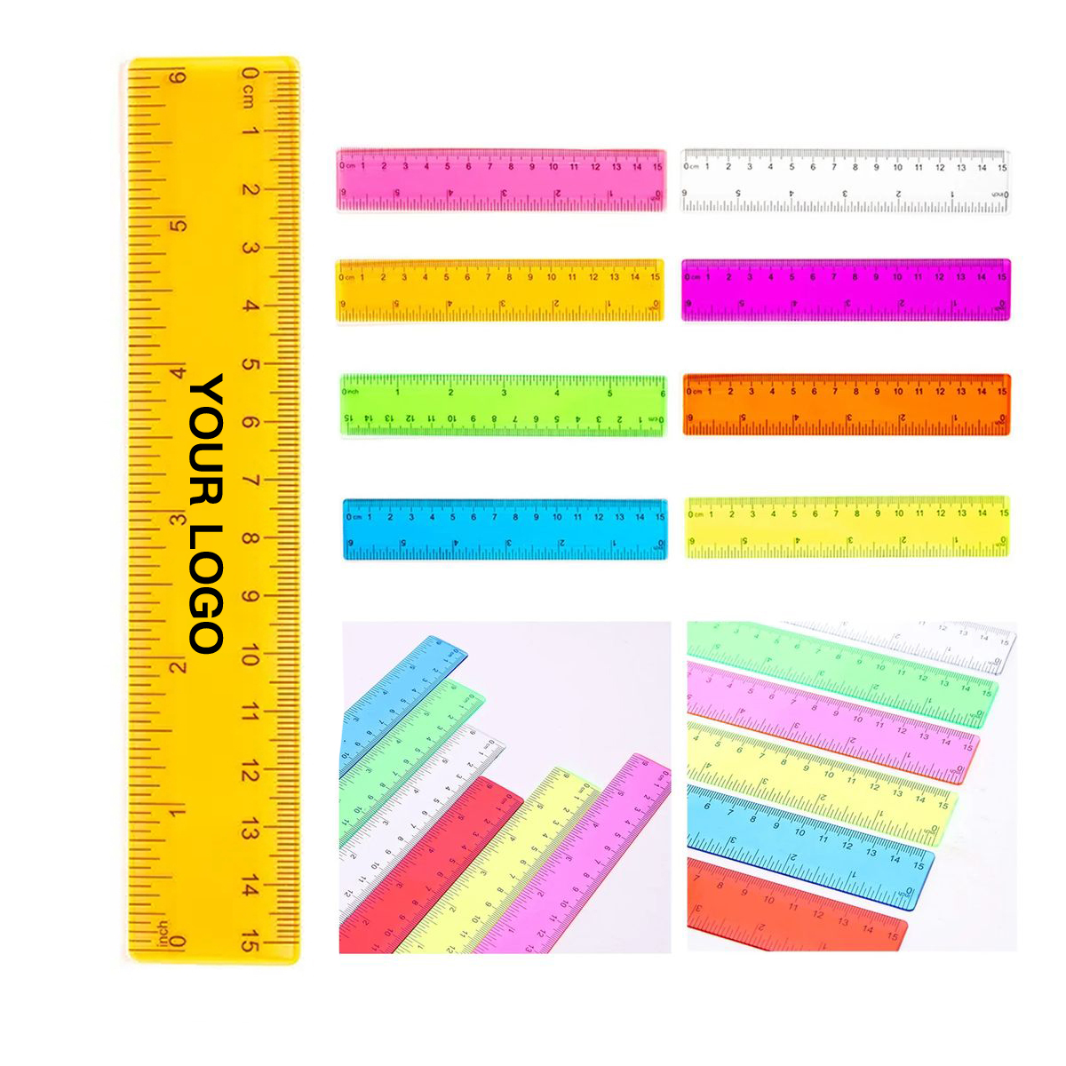 Shatterproof Plastic Rulers for Everyday Use 6