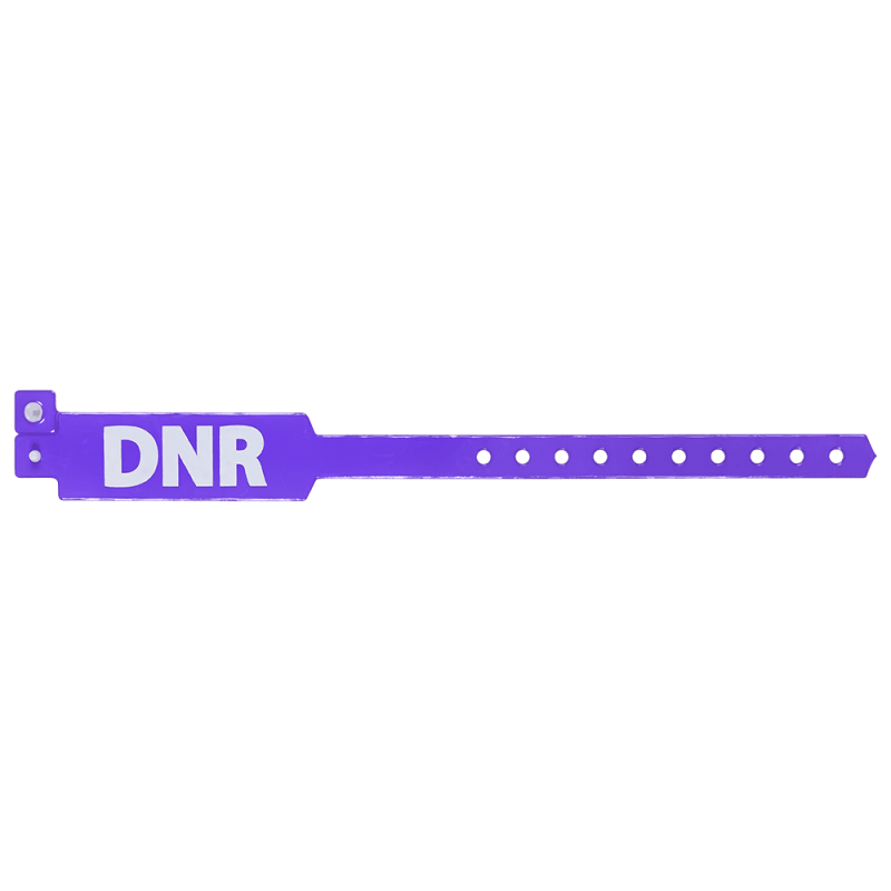 Medical Alert Wide Vinyl Wristbands 7