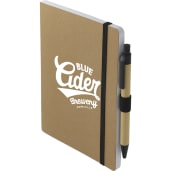 FSC® Recycled 5" x 7" Notebook and Pen Set 15
