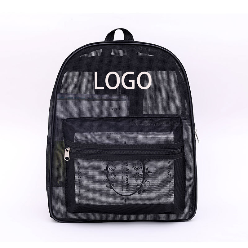 Heavy Duty Mesh Backpack w/Padded Shoulder Straps 2