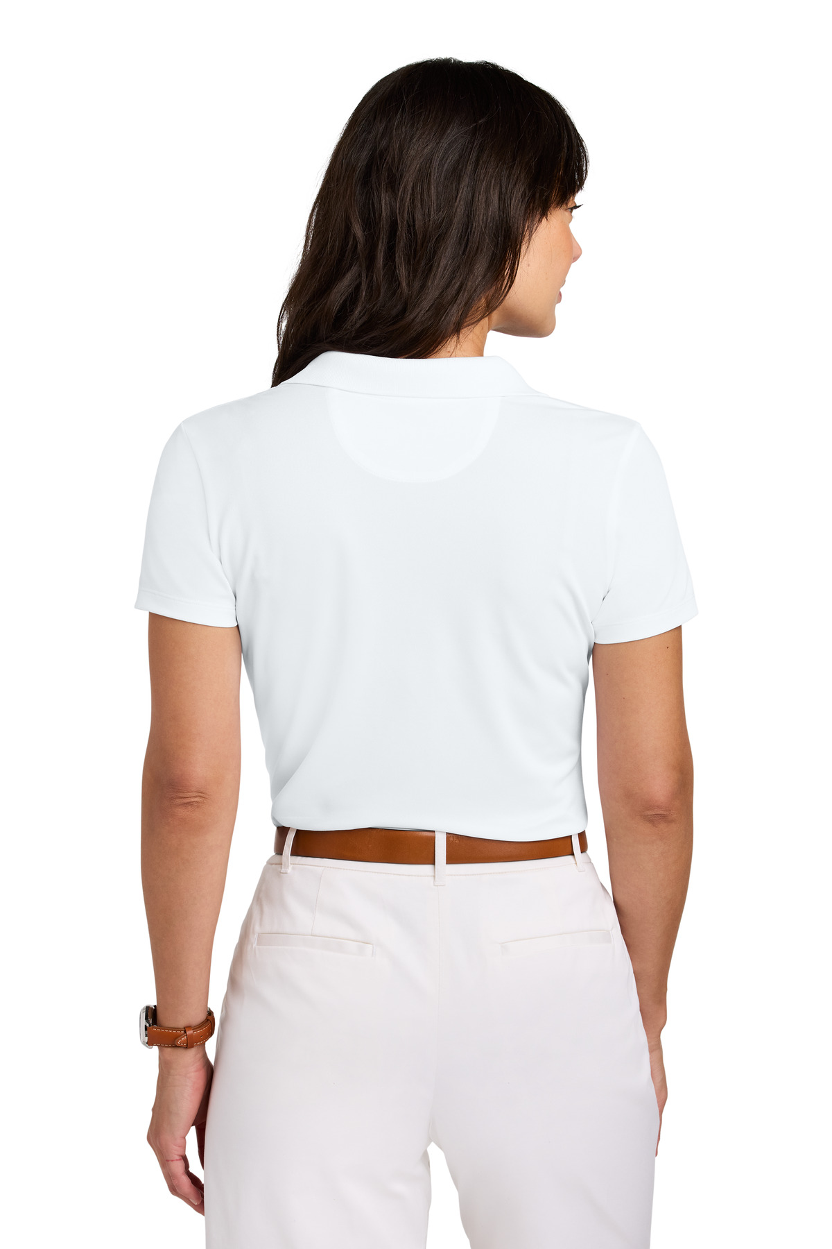 Brooks Brothers Women's Mesh Pique Performance Polo BB18221 20