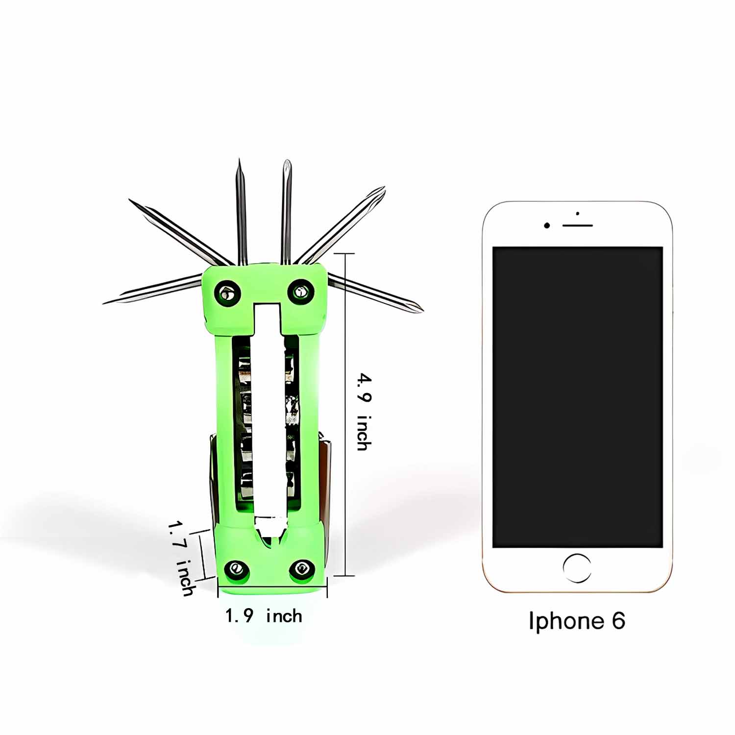 Motorcycle Bicycle Repair 16 in 1 Multifunction Gadget 7