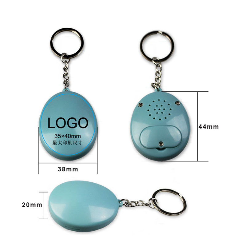 Oval Recordable Keychain 2