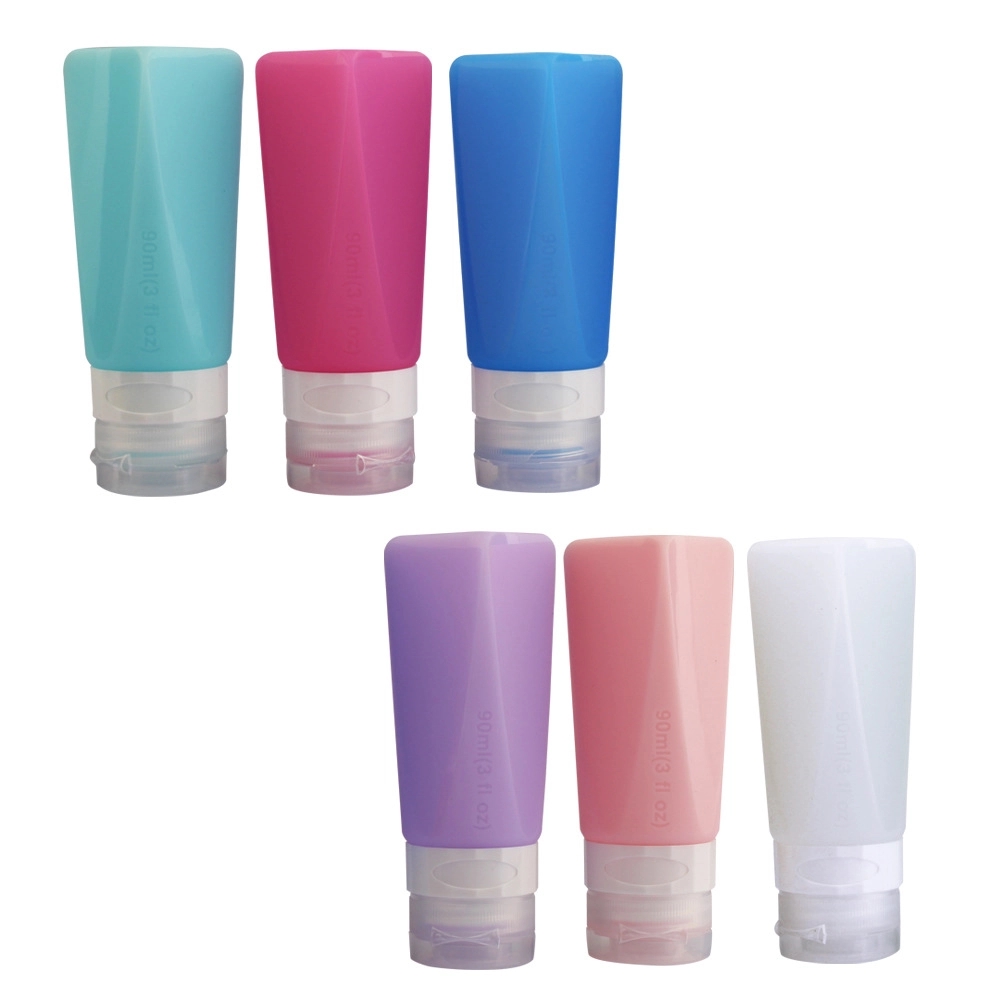 90Ml Shampoo Tube Leak Cosmetic Silicone Bottle 5