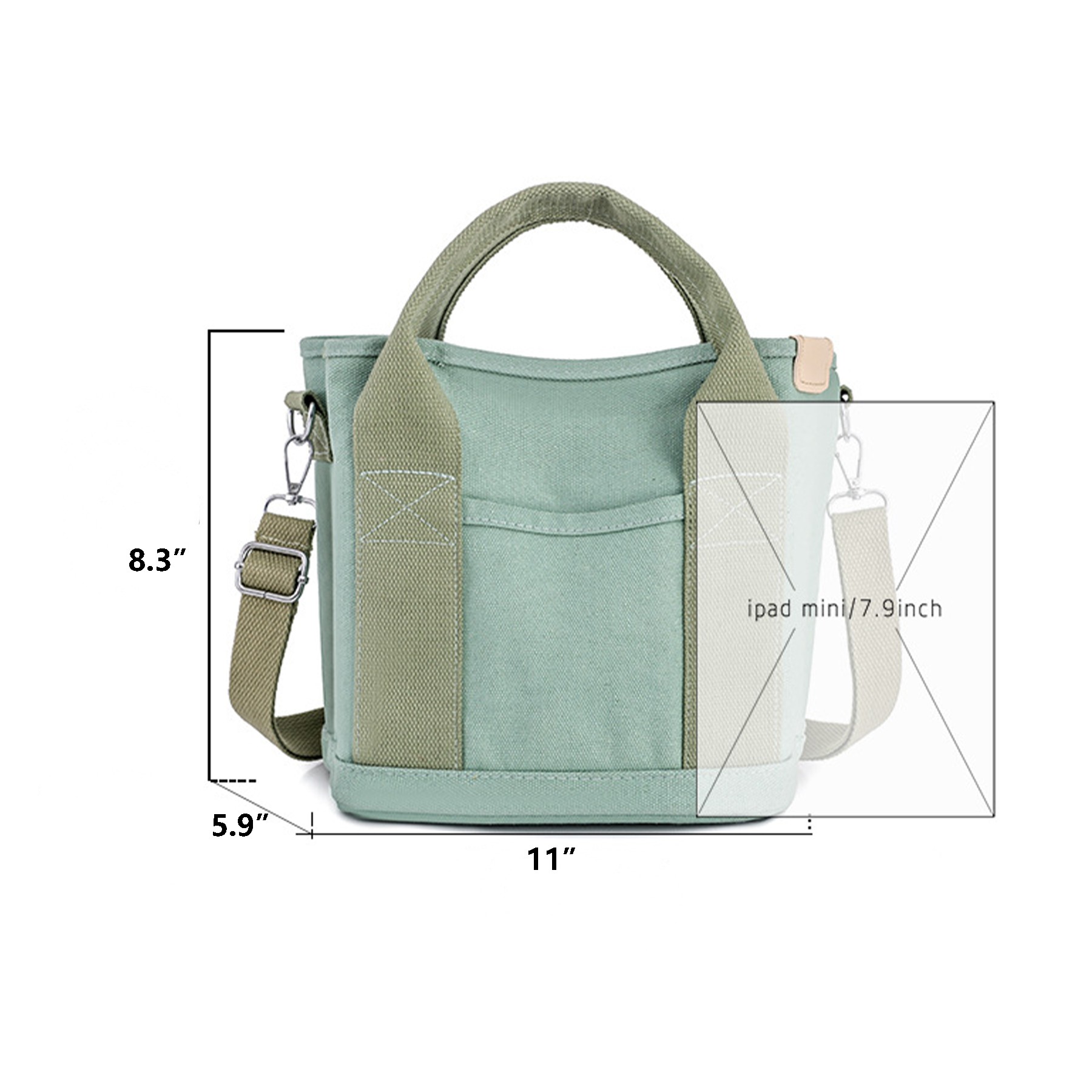 Canvas Tote Bag, custom tote bag with logo imprint 11