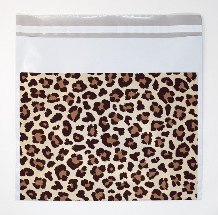 Leopard Predesigned Poly Mailer (14" x 12") 2