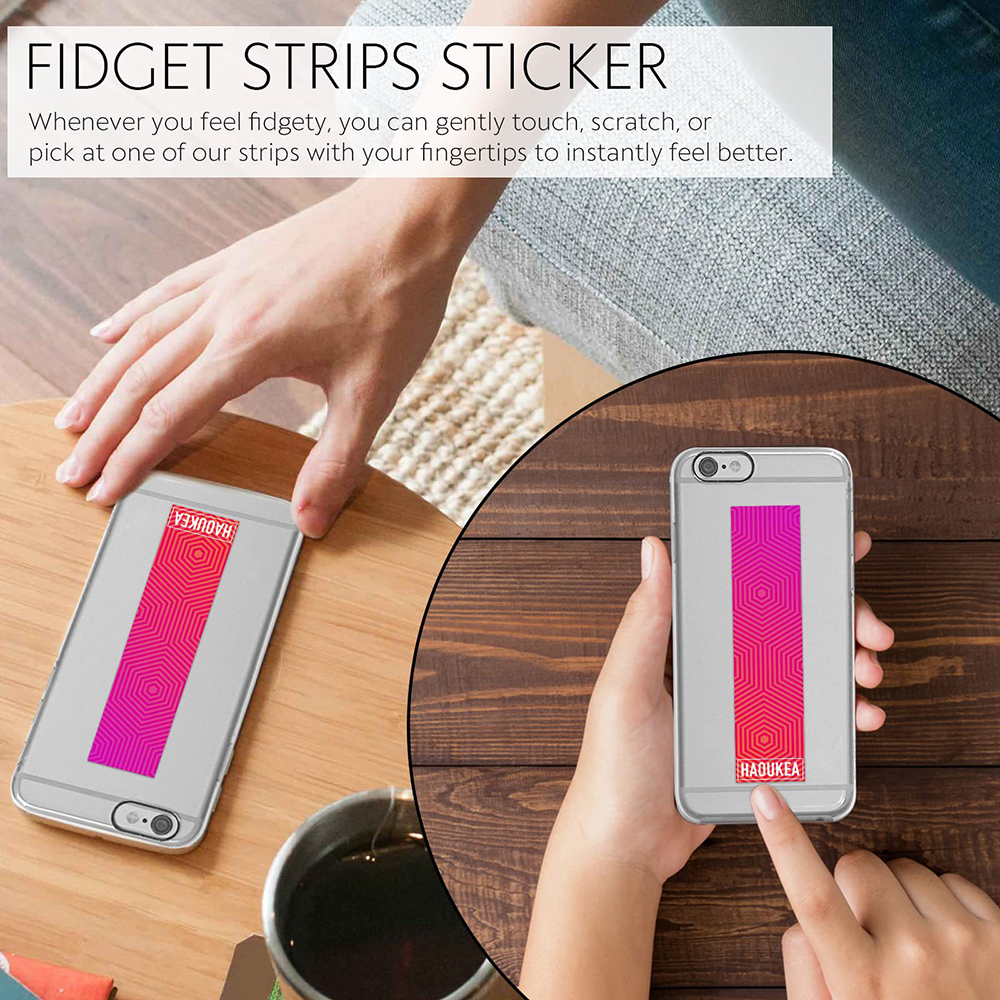 Custom PEVA Anxiety Sensory Relief Stickers 6