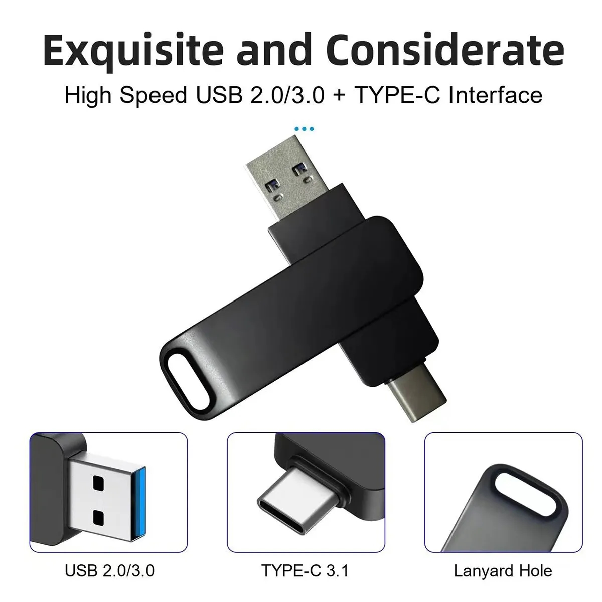 2 in 1 Type C Flash Drive 4