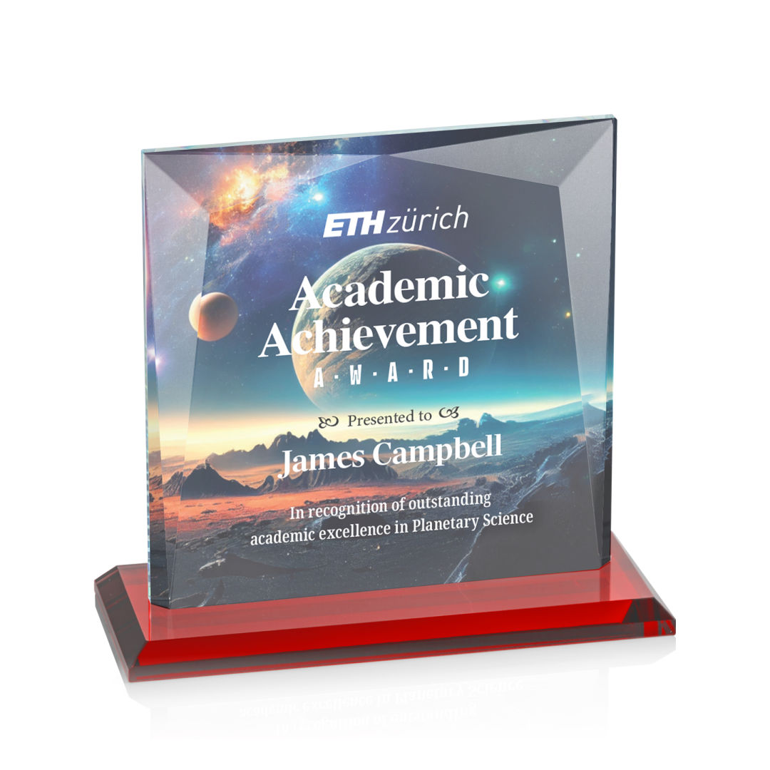 Tanner VividPrint™ Award - Red 5