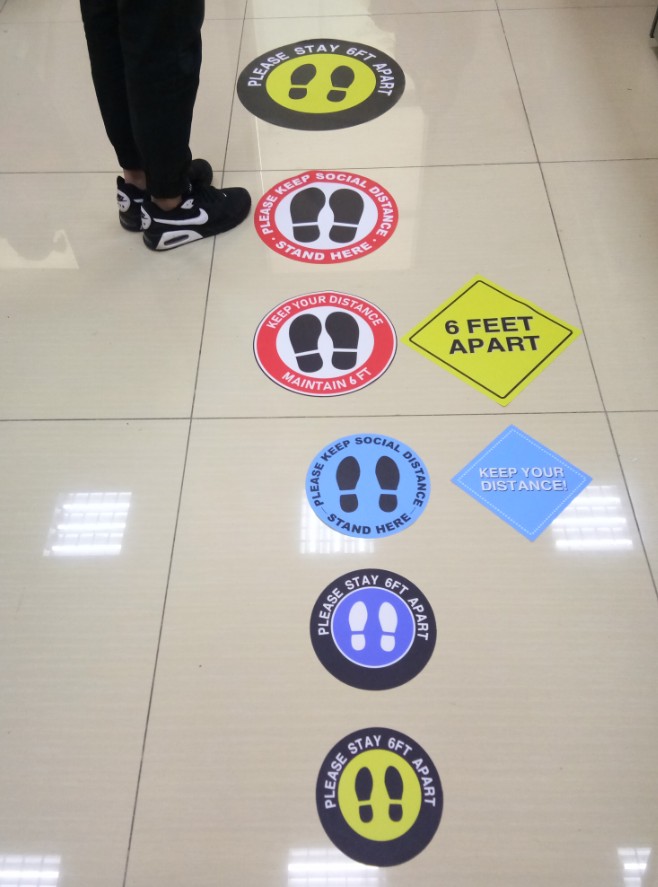 Small Custom Floor Decal 1