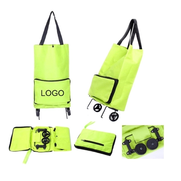 Folding Trolley Shopping Cart 1
