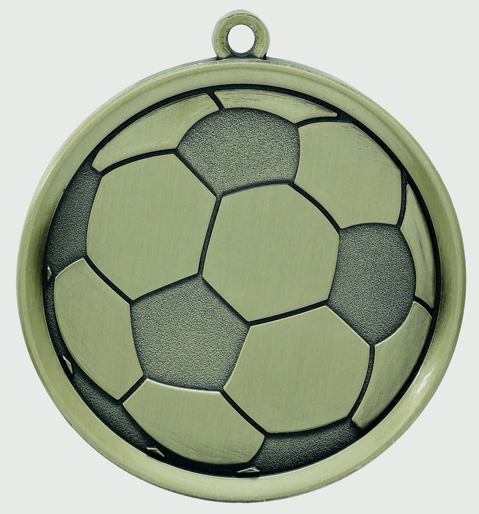 Soccer Mega Medal, 2-1/4" 2