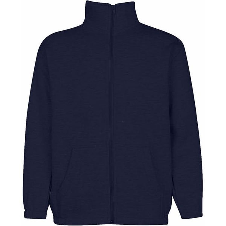 Youth Mock Neck Zippered Sweatshirts - Navy Size 7/8 (S) 2