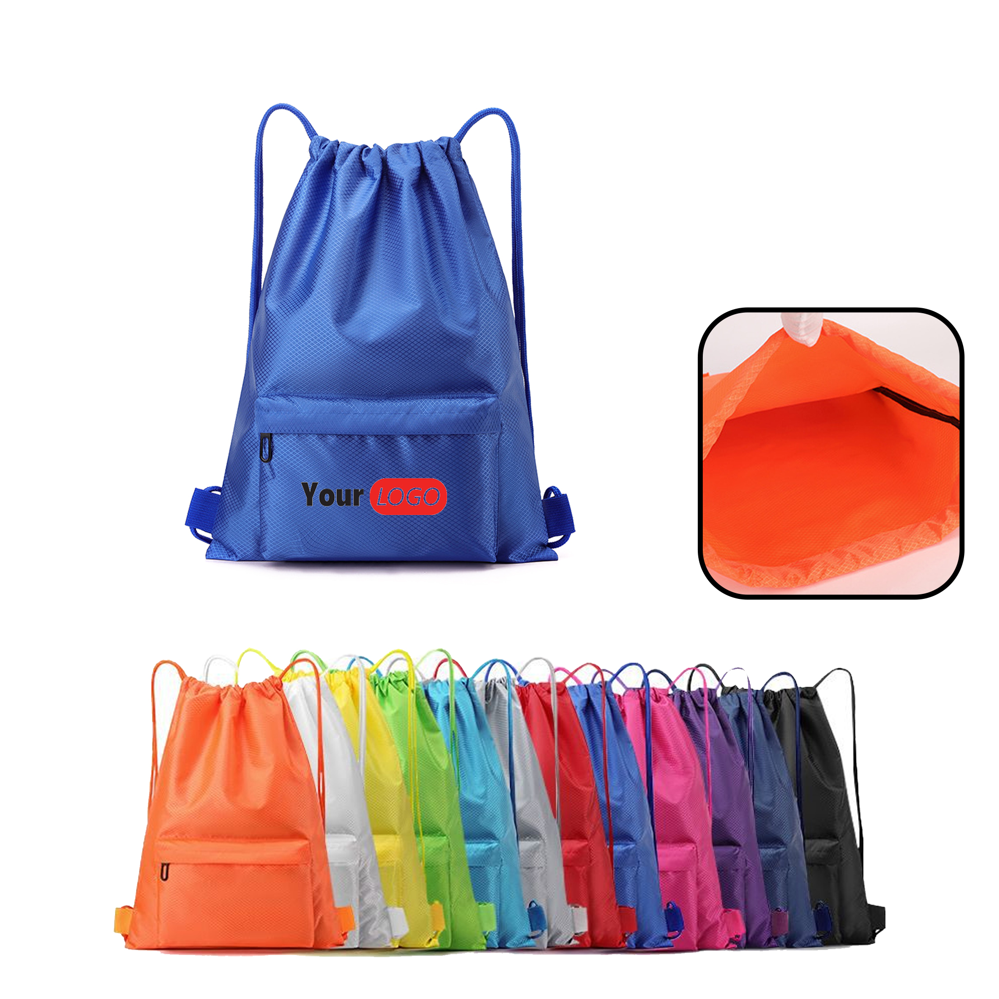 Oxford Drawstring Backpack 1