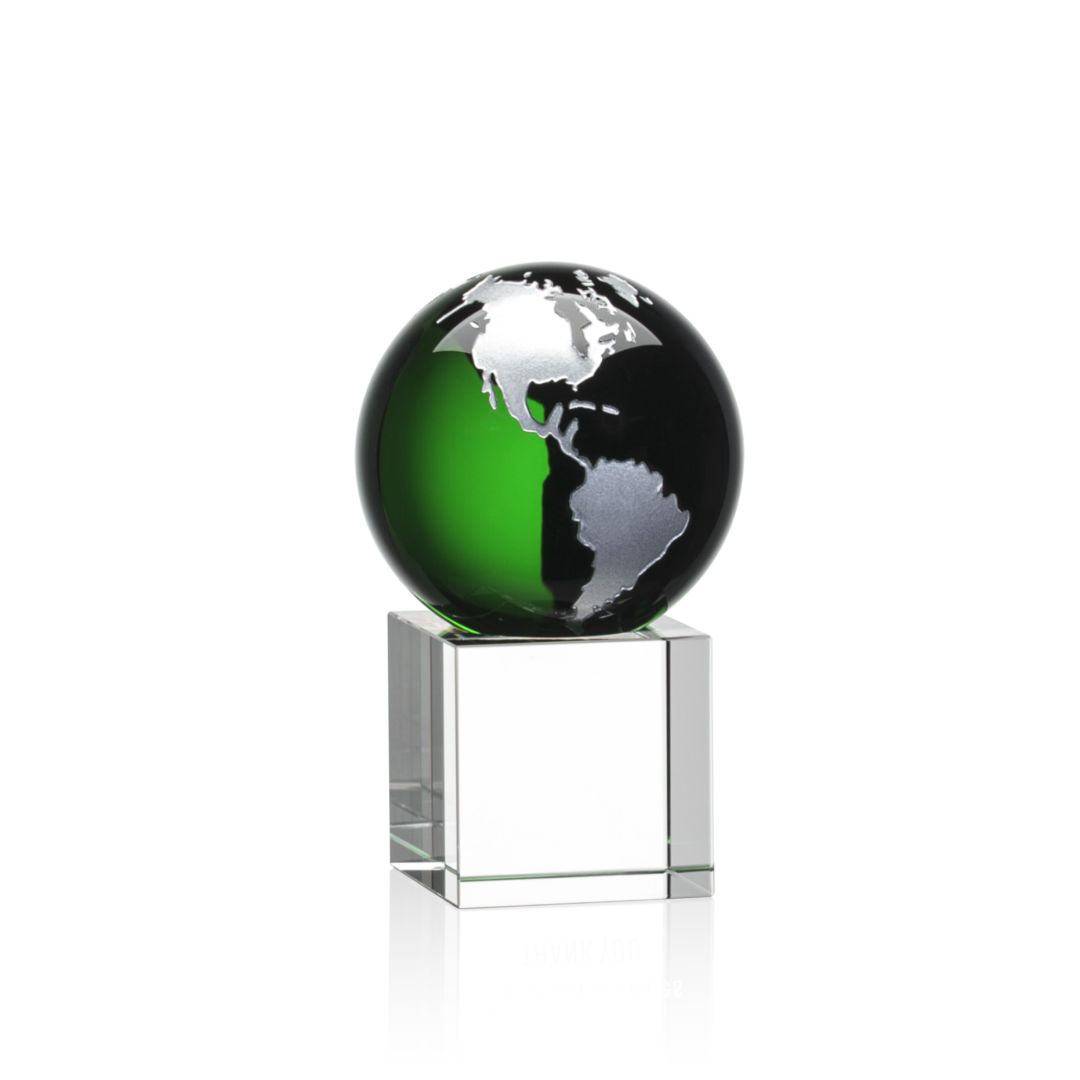 Haywood Globe Award - Green/Silver 3