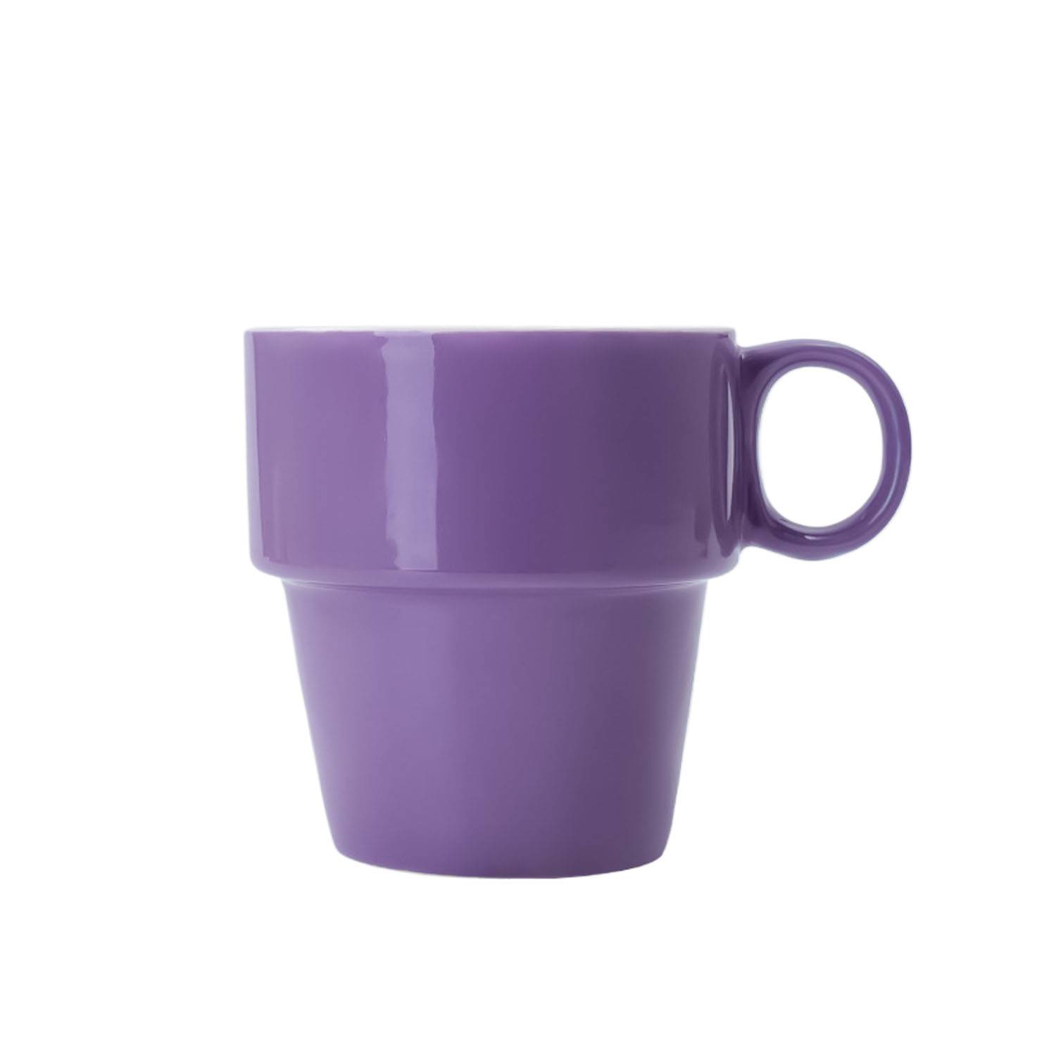 9 oz Stackable Ceramic Coffee Mug 5