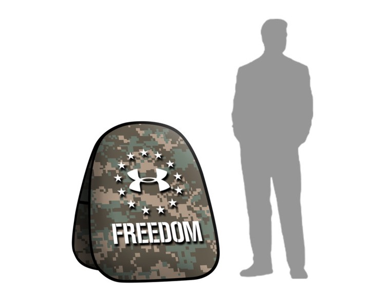 Medium Vertical Pop Up Banner