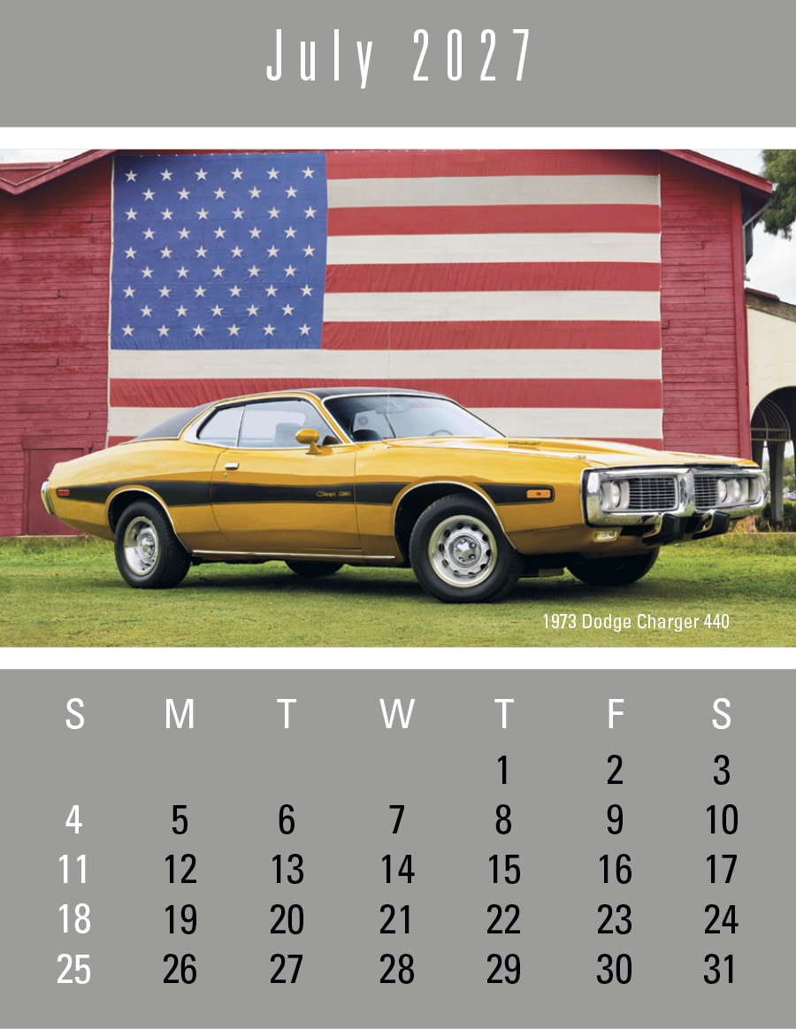 Triumph® Calendars Press-N-Stick Cruisin' Cars Calendar 47