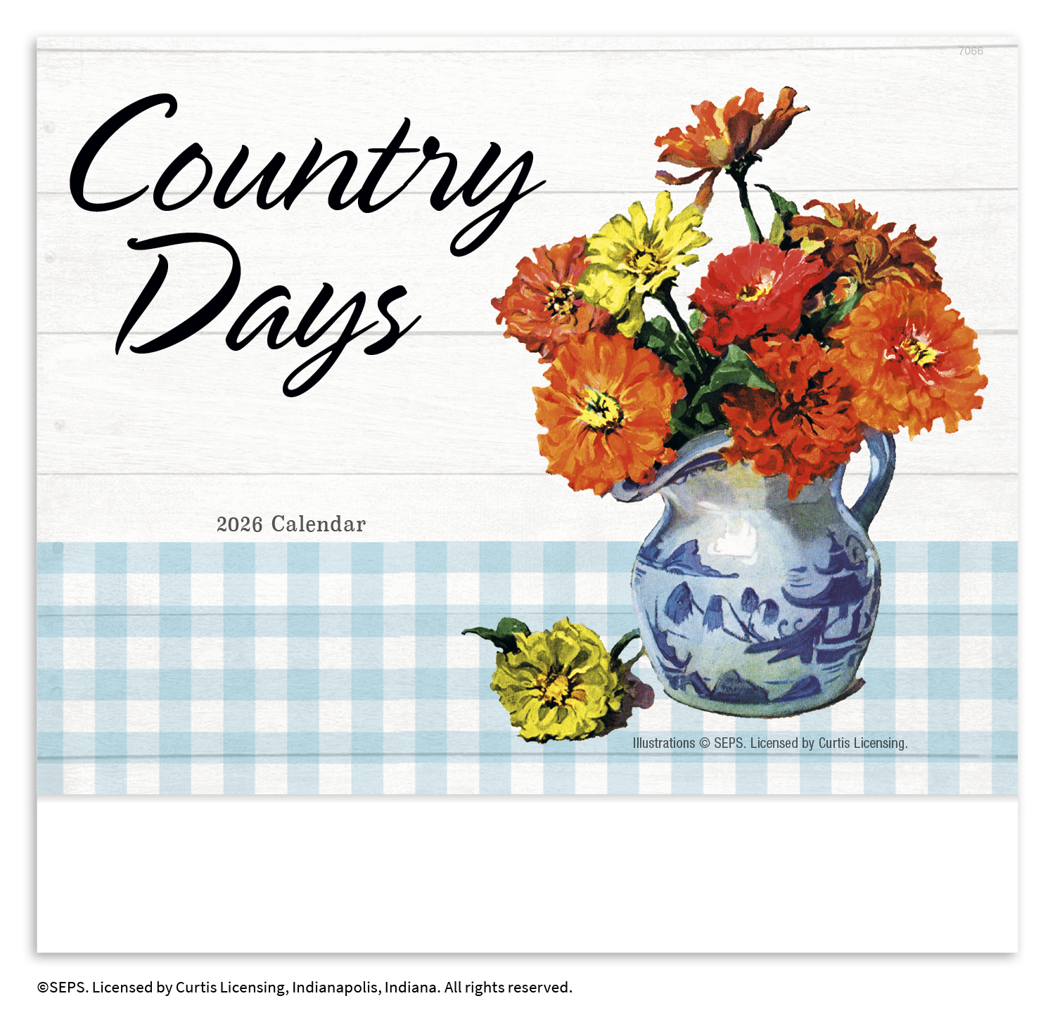 Good Value™ Country Days - Stapled Calendar 27