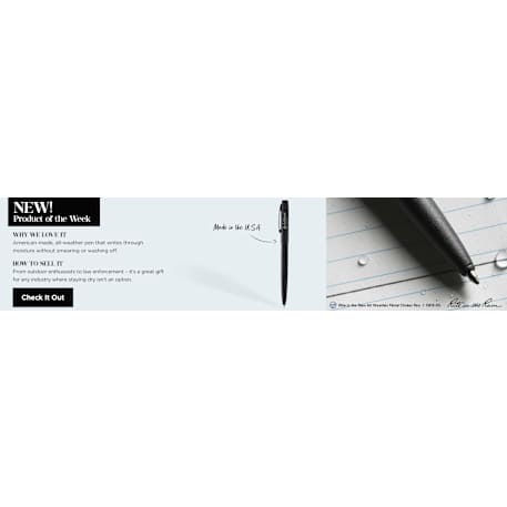 Rite in the Rain All Weather Metal Clicker Pen 9