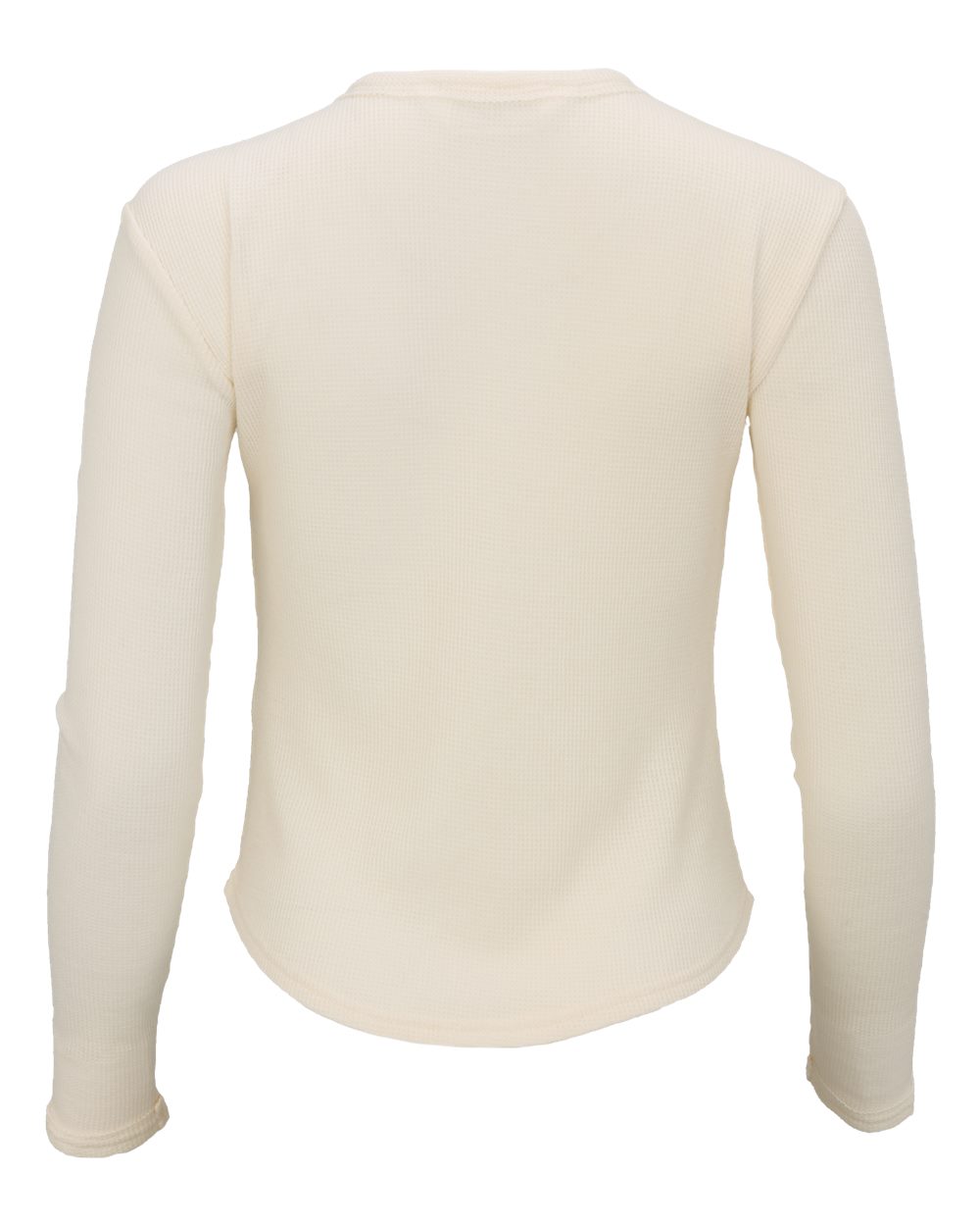 Women's Waffle Knit Baby Long Sleeve T-Shirt - BW3103 13