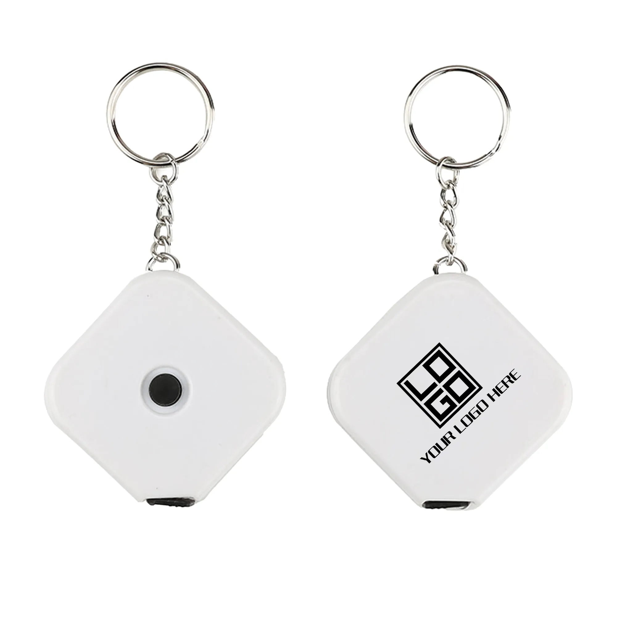 Square 5-Foot Tape Measure with Key Chain 3