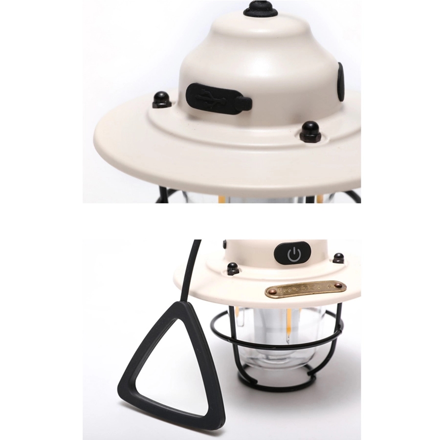 Retro Outdoor Camping LED Light & BBQ Picnic Party Lantern 15