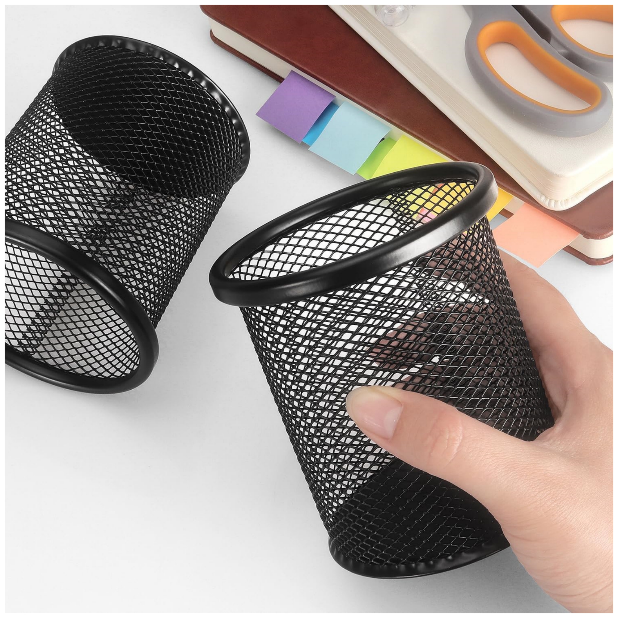 Wire Mesh Pen Holder 5