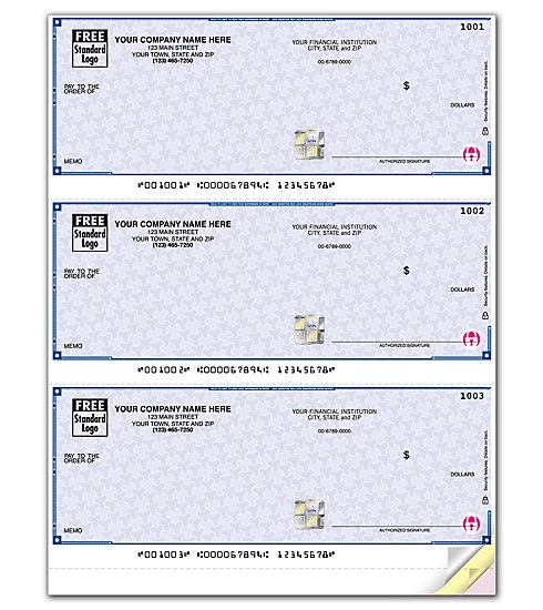 High security laser multipurpose checks without lines 2