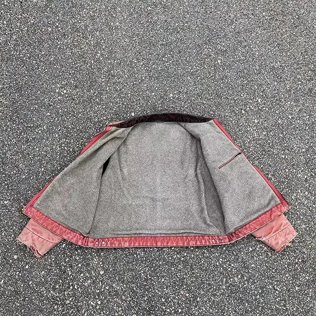 Custom Vintage Carpenter Canvas Jacket 4