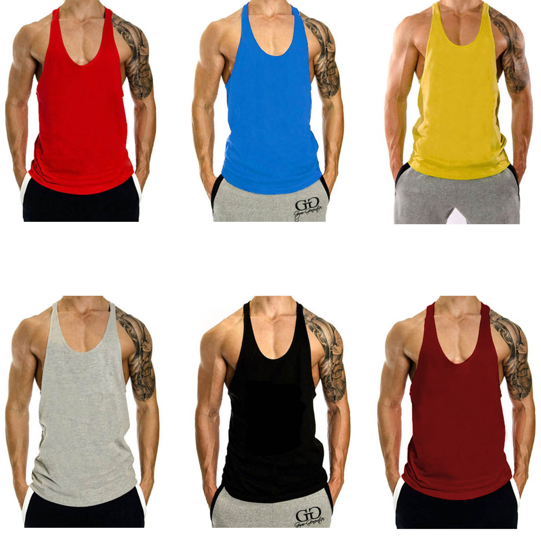 Fitness And Sports Cotton Vest 2