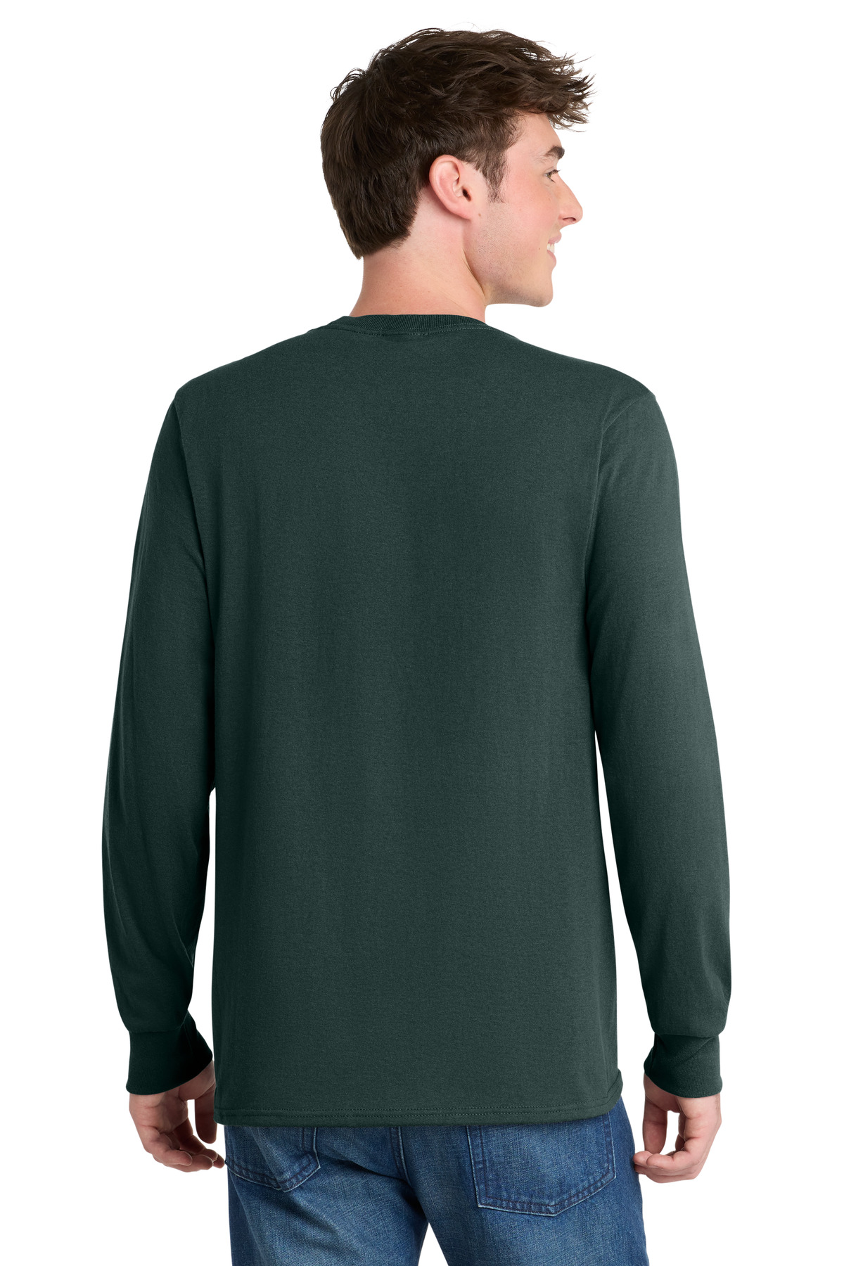 Port & Co Tall Long Sleeve Core Blend Tee. PC55LST 7