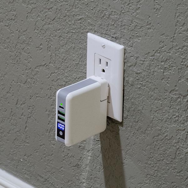 Monterey 6700 mAh Wall Adapter Powerbank / Wireless Charger 6