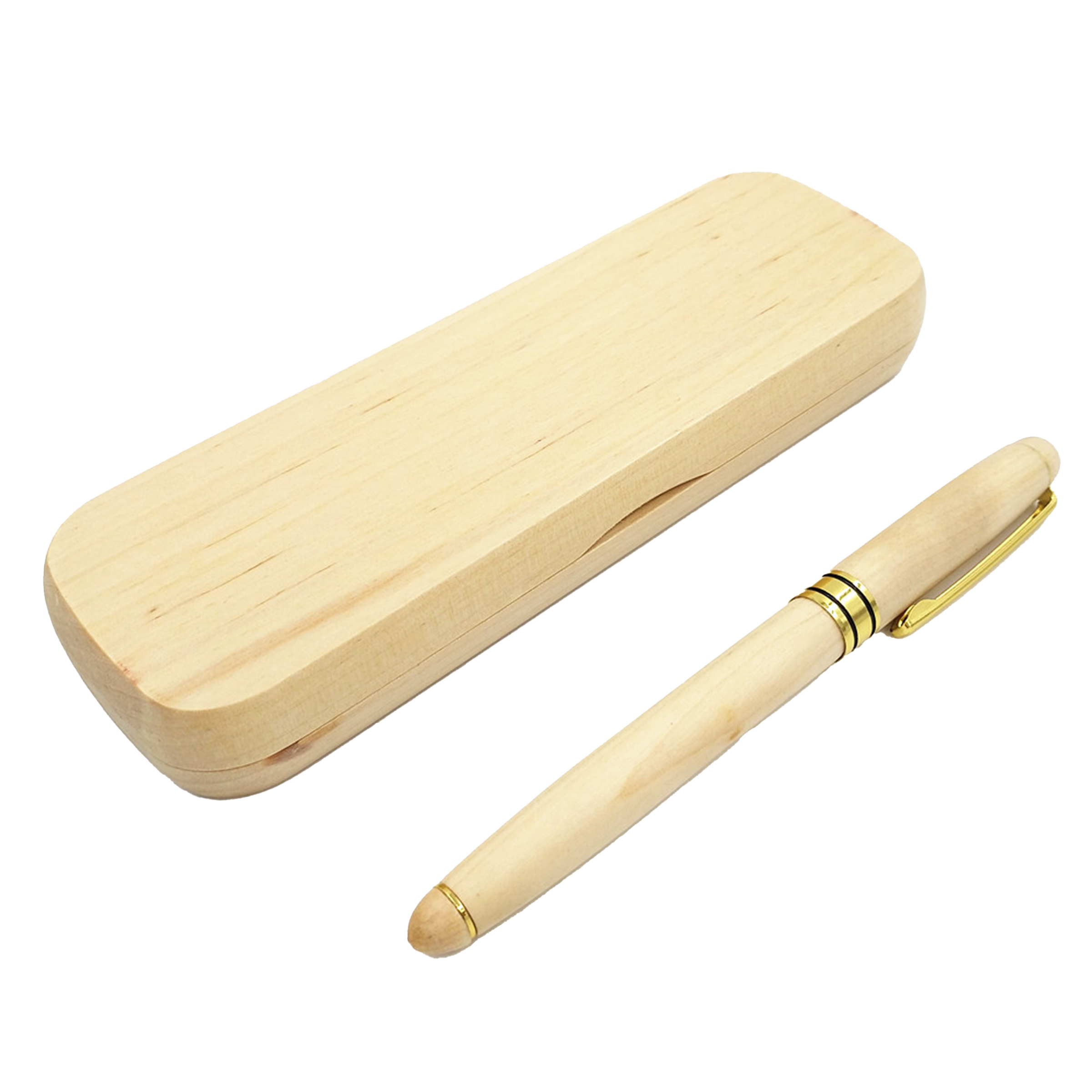 Bamboo Wood Signature Pen Set 5