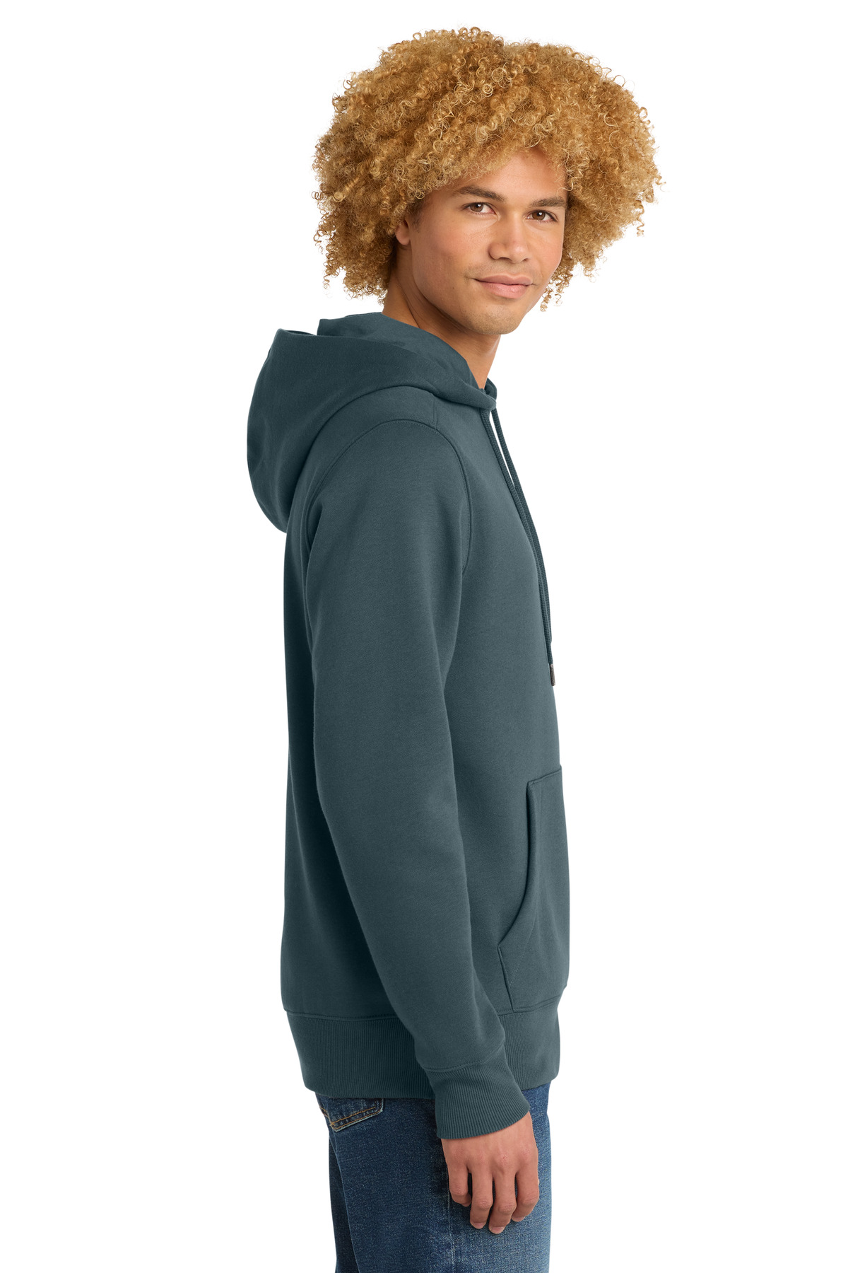District Perfect Weight Fleece Hoodie DT1101 85