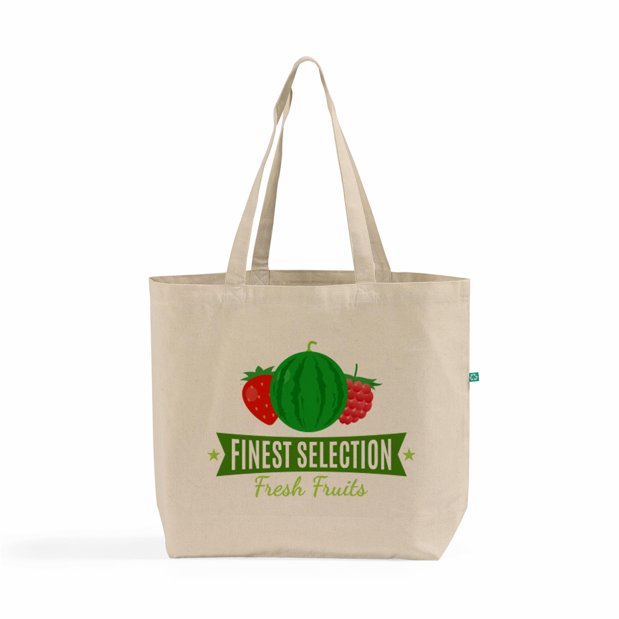 Recycled Trader's Canvas Tote Bag 5