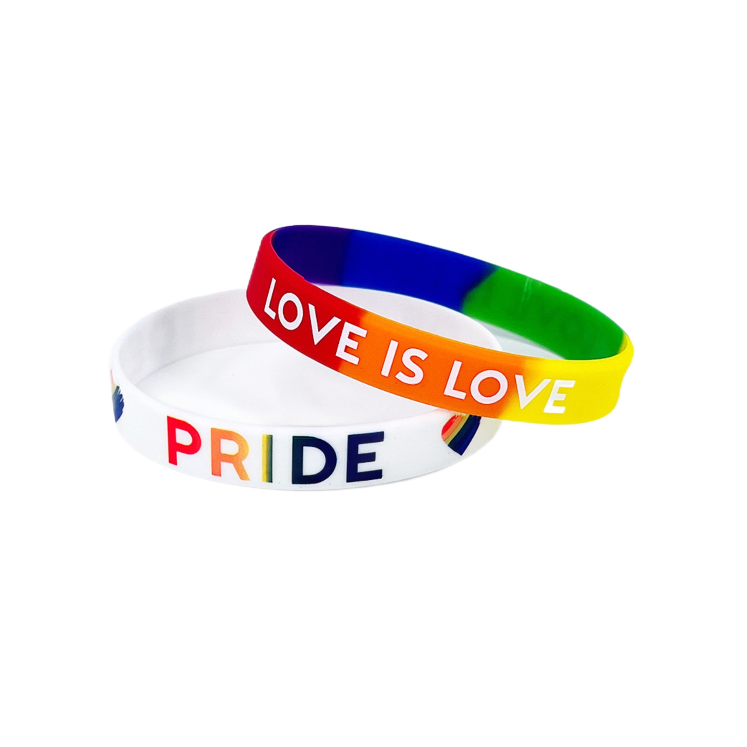 Rainbow Pride Silicone Wristband 10