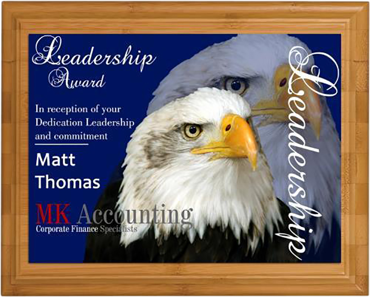 Color Rich PLATE Plaque-Bamboo 1